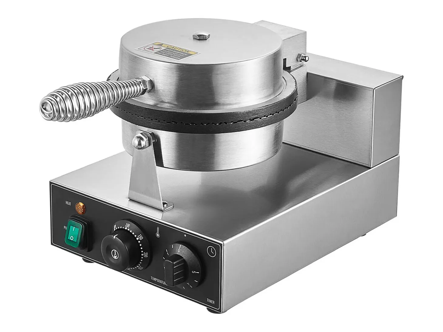 Gofrera SucceBuy Máquina Eléctrica para Cucuruchos de Helado 1 230 W Rollo de Huevo Gofrado Comercial