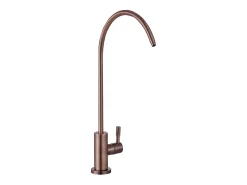 Grifo de Agua Potable SucceBuy sin Plomo en Acero Inoxidable, Grifo de Ósmosis Inversa con Válvula en Latón Macizo, Anticorrosivo y Duradero, para Cocina