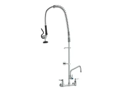 Grifo de Cocina SucceBuy para Fregadero de Montaje en Pared - Con Rociador de Prelavado, 111.8 cm