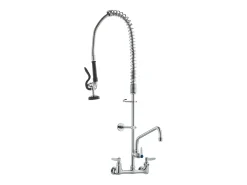 Grifo de Cocina SucceBuy para Fregadero de Cocina de Montaje en Pared - Con Rociador de Prelavado, 91 cm