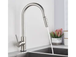 Grifo Para Cocina Rea Fresh Brush Nickel