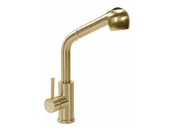 Grifo Para Cocina Rea Troy Brush Gold