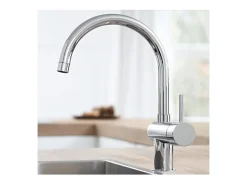 GROHE Minta mezclador de cocina con caño alto cromado