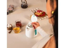 Hervidor de agua Cecotec Thermosense 140 2200W base con giro 1L blanco