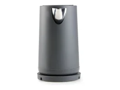 Hervidor eléctrico de 2200 W - 1,7 L - Base giratoria 360° - Negro/Madera