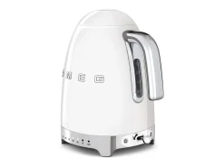 Hervidor Eléctrico Smeg Blanco de Acero Inoxidable 2400W 1.7L