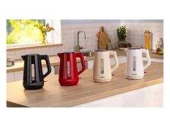 Hervidor MyMoment - Rojo - Capacidad de 1,7 L - Base giratoria de 360° - Filtro antical