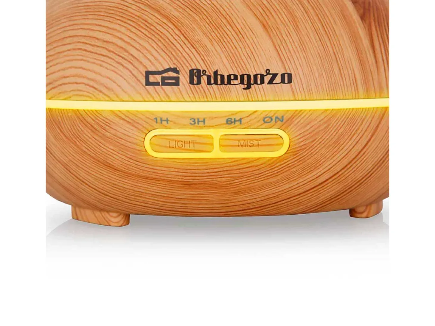 Humidificador Orbegozo HUA350 AROMATER 300ml luz LED 7 tonos