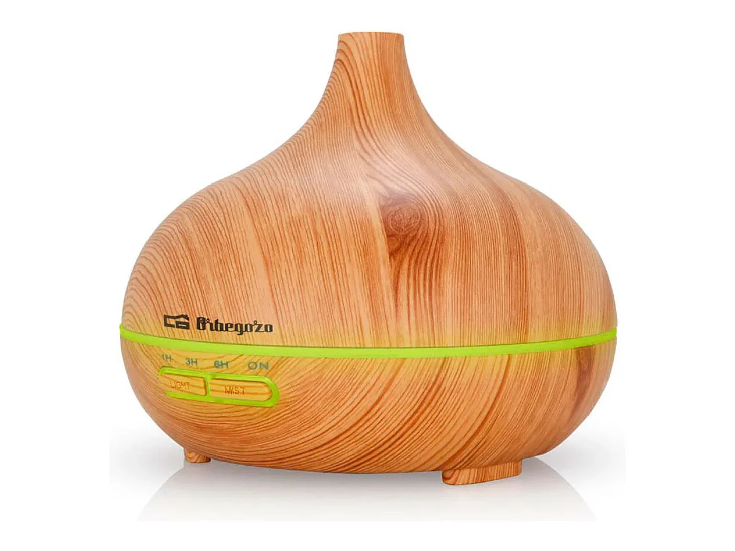 Humidificador Orbegozo HUA350 AROMATER 300ml luz LED 7 tonos