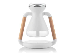 Humidificador y difusor de aromas Misvolt InnovaGoods con cargador inalámbrico blanco 17x15x11 cm