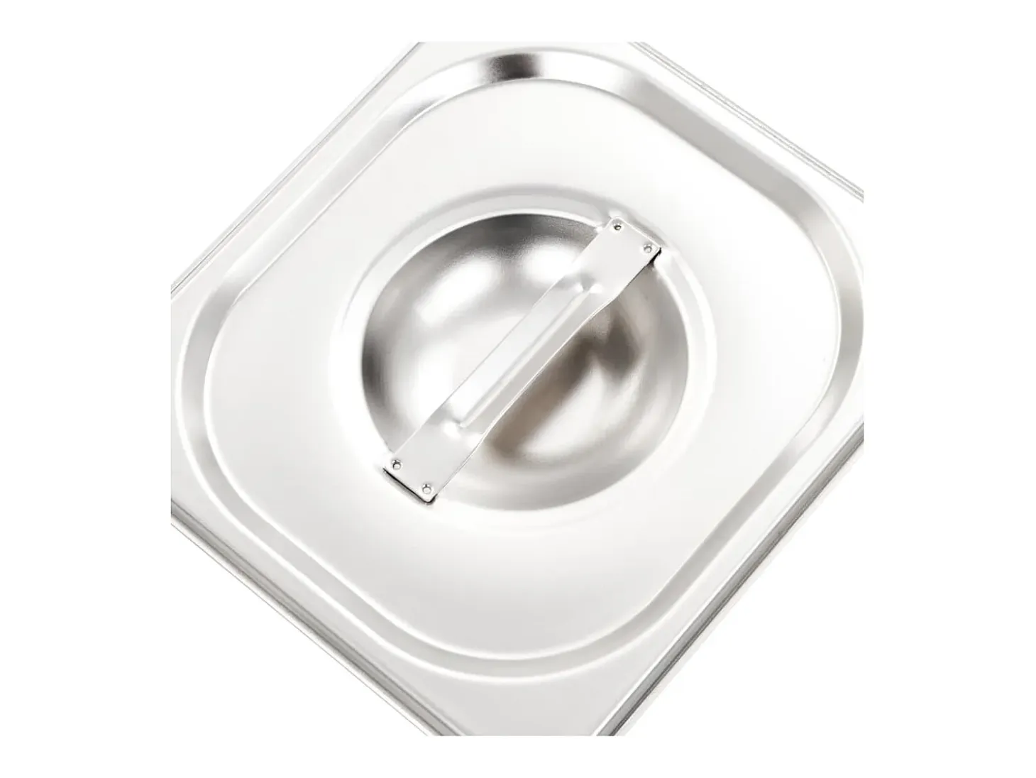 Ishpeming Tapas para bandejas Gastronorm 1/6 acero inoxidable 8 unidades