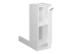 Isla de cocina blanco alto brillo 30x70x82 fame-line