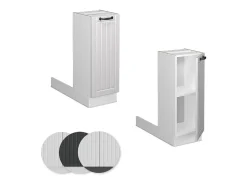 Isla de cocina blanco casa de campo 30x70x82 fame-line