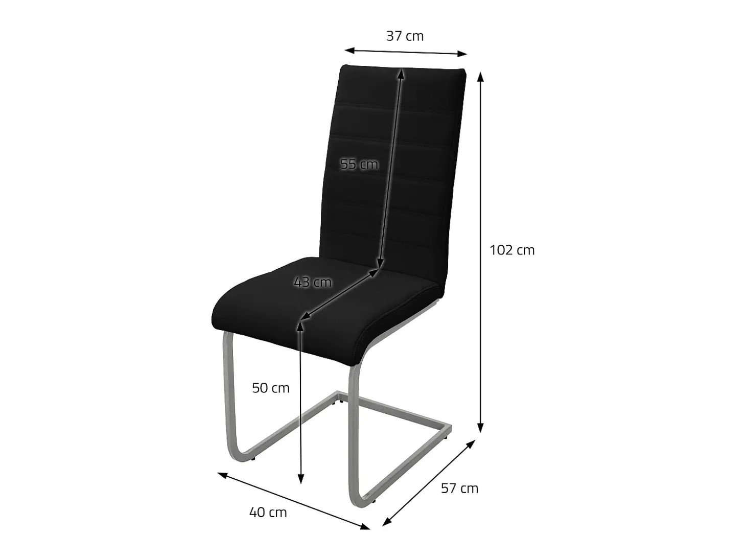 Juego de 4 sillas de comedor Silla de cocina Silla Basculante Silla tapizada Silla giratoria