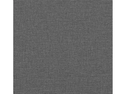 Juego de 4 sillas de comedor de tela gris oscuro