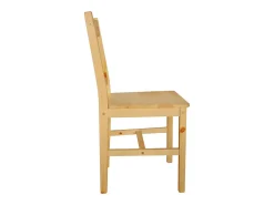 Juego de 4 Sillas de comedor madera de pino ES220414
