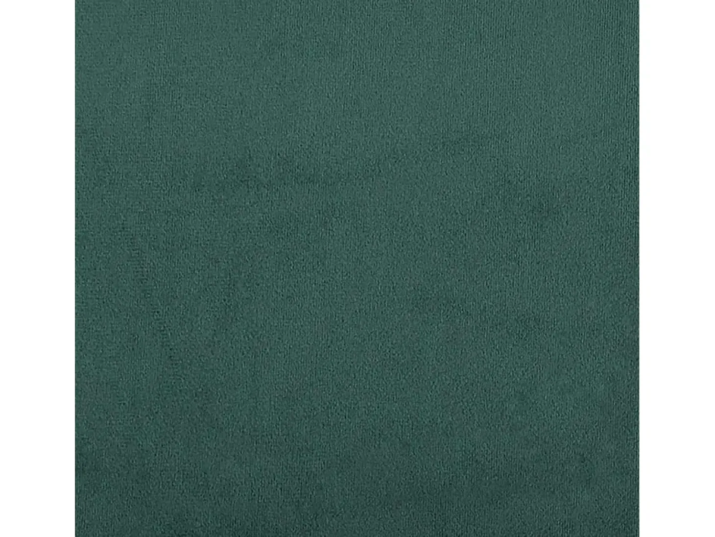 Juego de 2 sillas de comedor de terciopelo verde oscuro