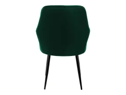 Juego de 6 sillas de comedor cocina terciopelo verde ML-DESIGN