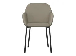 Juego de 2 Sillas de comedor terciopelo gris claro ES654828
