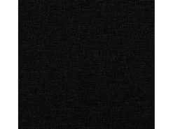 Juego de 2 sillas de comedor de tela negra