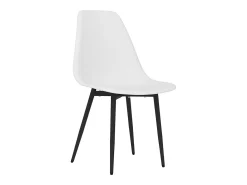 Juego de 2 Sillas de comedor blancas PP ES976670