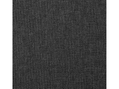 Juego de 4 sillas de comedor de tela gris oscuro