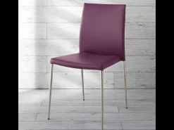 Juego de 4 sillas de comedor apilables 