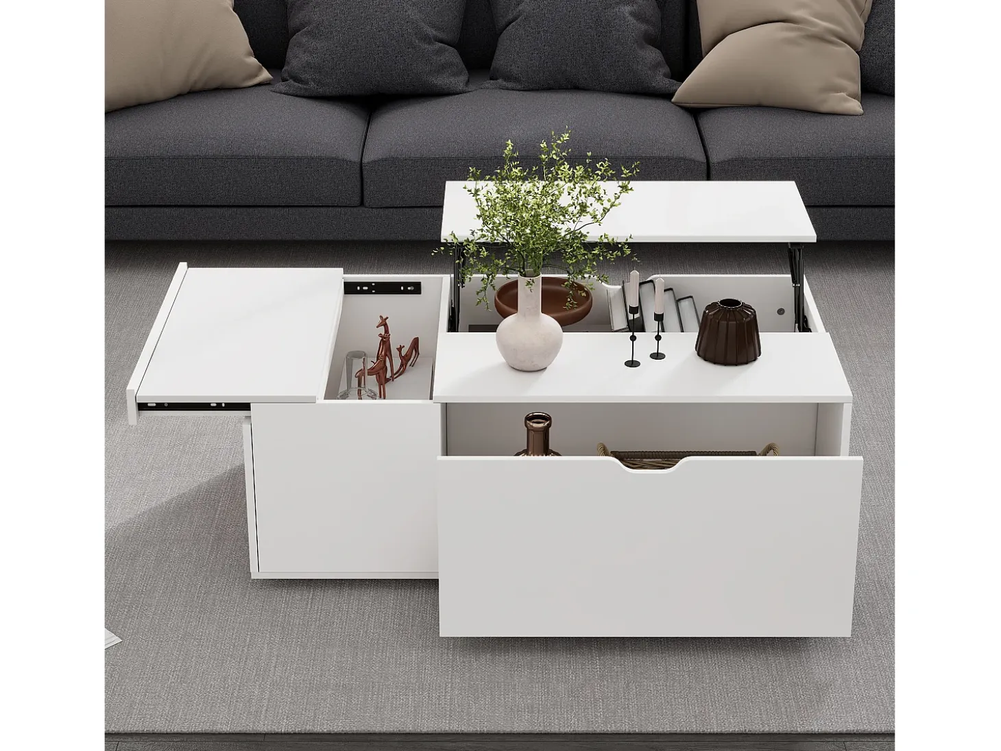 Juego de 2 sillas de comedor - Sillas con respaldo acolchado, patas de madera y ribete de tachuelas - terciopelo beige