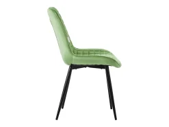Juego de 4 sillas de comedor silla de cocina sillas de salón silla tapizada terciopelo
