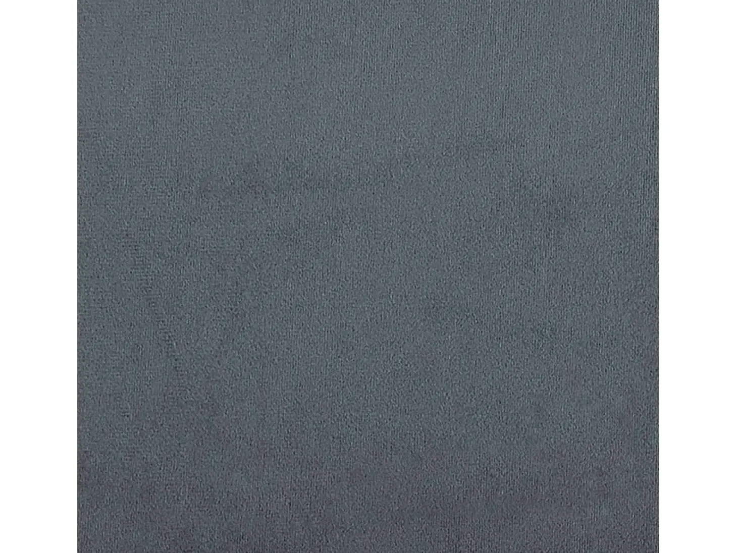 Juego de 4 sillas de comedor en terciopelo gris oscuro