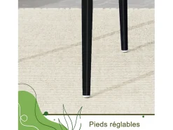 Juego de 2 sillas de comedor de ratán, sillas auxiliares de madera, sillas de comedor, color negro