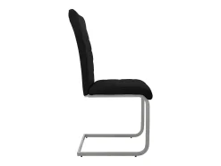 Juego de 2 sillas de comedor Silla de cocina Silla cantilever Silla tapizada Sil