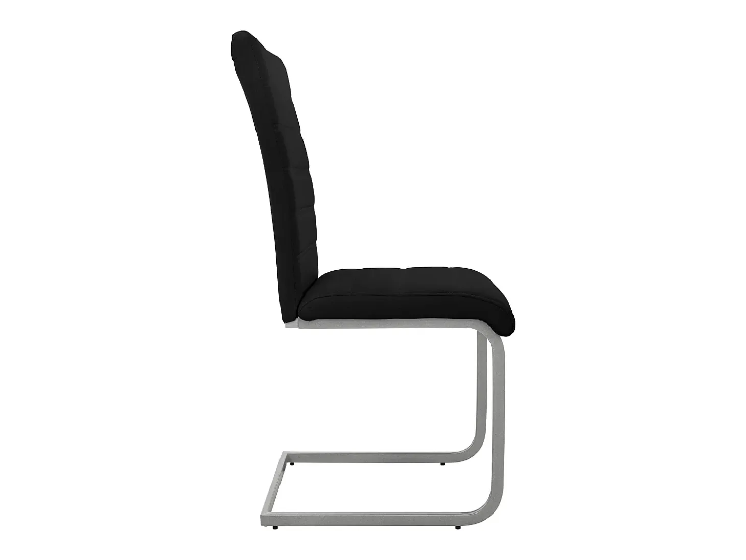 Juego de 2 sillas de comedor Silla de cocina Silla cantilever Silla tapizada Sil