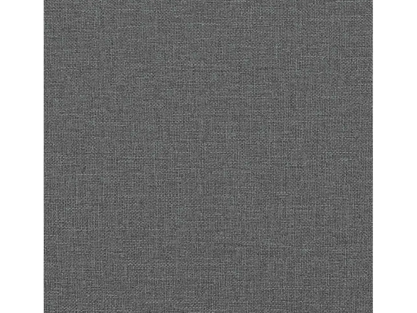 Juego de 6 sillas de comedor de tela gris oscuro