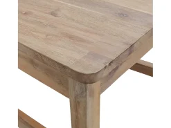 Juego de 2 sillas de comedor de madera maciza de acacia