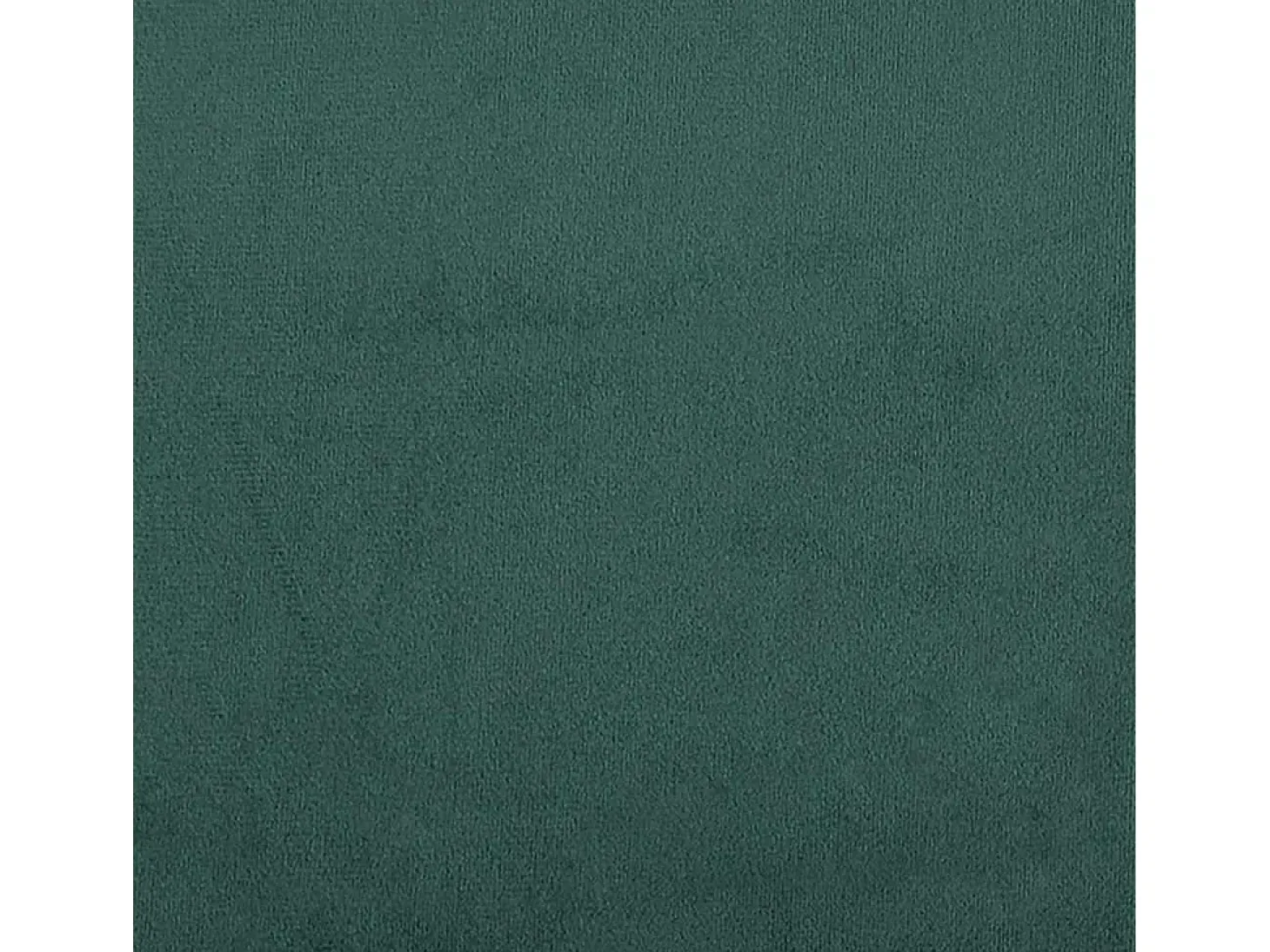 Juego de 2 sillas de comedor de terciopelo verde oscuro