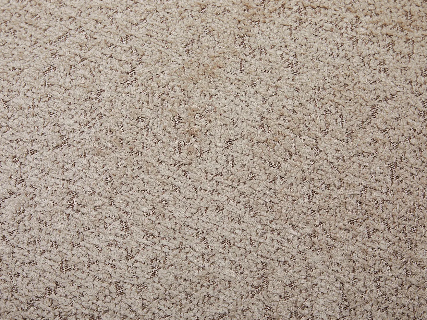Juego de 2 sillas de tejido bouclé y madera de hevea - Gris topo y negro - WILANA