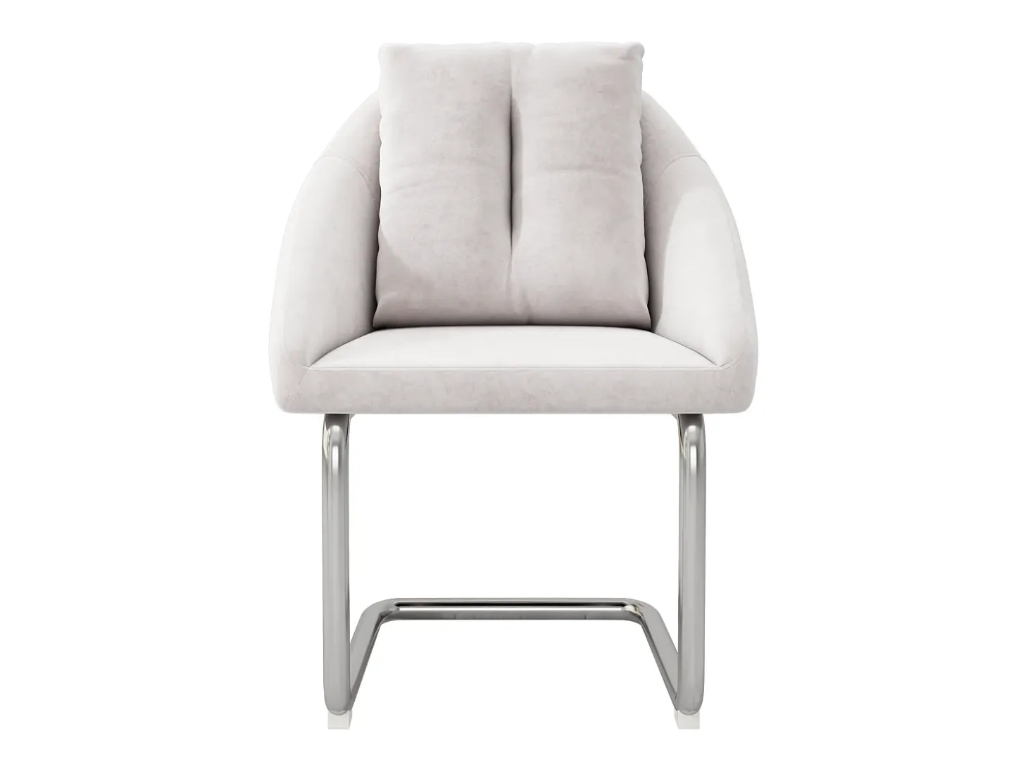 Juego de 2 sillas de terciopelo - 82 x 57 x 54 cm - con cojines - Silla giratoria de lujo para salón y dormitorio - Patas arqueadas - Beige