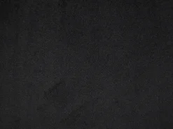 Juego de 6 sillas de terciopelo y metal - Negro - ELEANA
