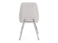 Juego de 2 sillas Kashar modernas – Elegancia contemporánea-Color Gris claro