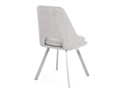 Juego de 2 sillas Kashar modernas – Elegancia contemporánea-Color Gris claro