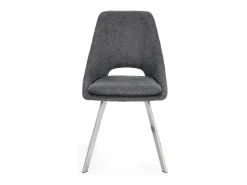 Juego de 2 sillas Kashar modernas – Elegancia contemporánea-Color Gris claro
