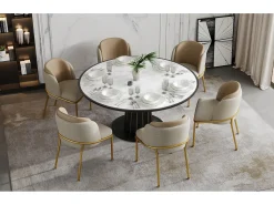 Juego de 2 sillas modernas, con pata inclinada y pies ajustables, beige + caqui