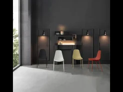 Juego de 2 sillas modernas de salón 
