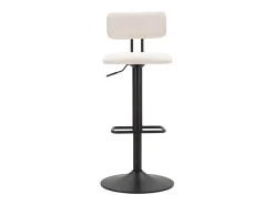 Juego de 2 Taburetes Altos VKH446, Blanco, 41x47,5x85 cm, Kendra Home