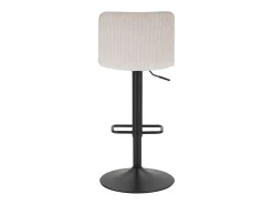Juego de 2 Taburetes Altos VKH444, Blanco, 43x49,5x85,5 cm, Kendra Home