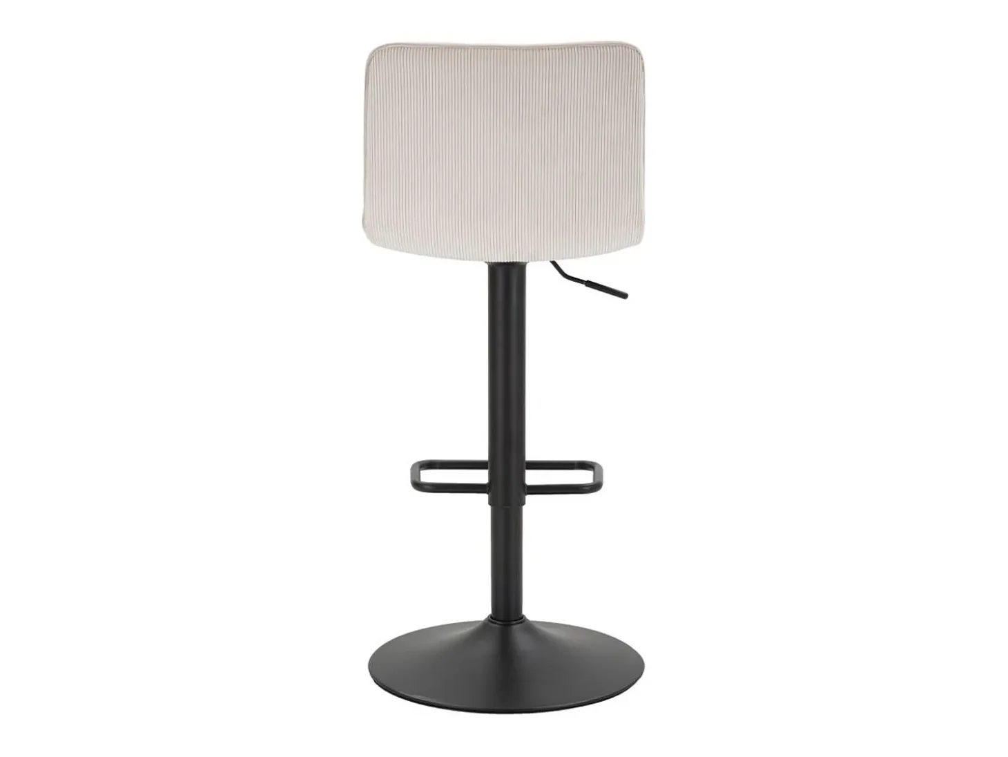 Juego de 2 Taburetes Altos VKH444, Blanco, 43x49,5x85,5 cm, Kendra Home