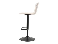 Juego de 2 Taburetes Altos VKH444, Blanco, 43x49,5x85,5 cm, Kendra Home