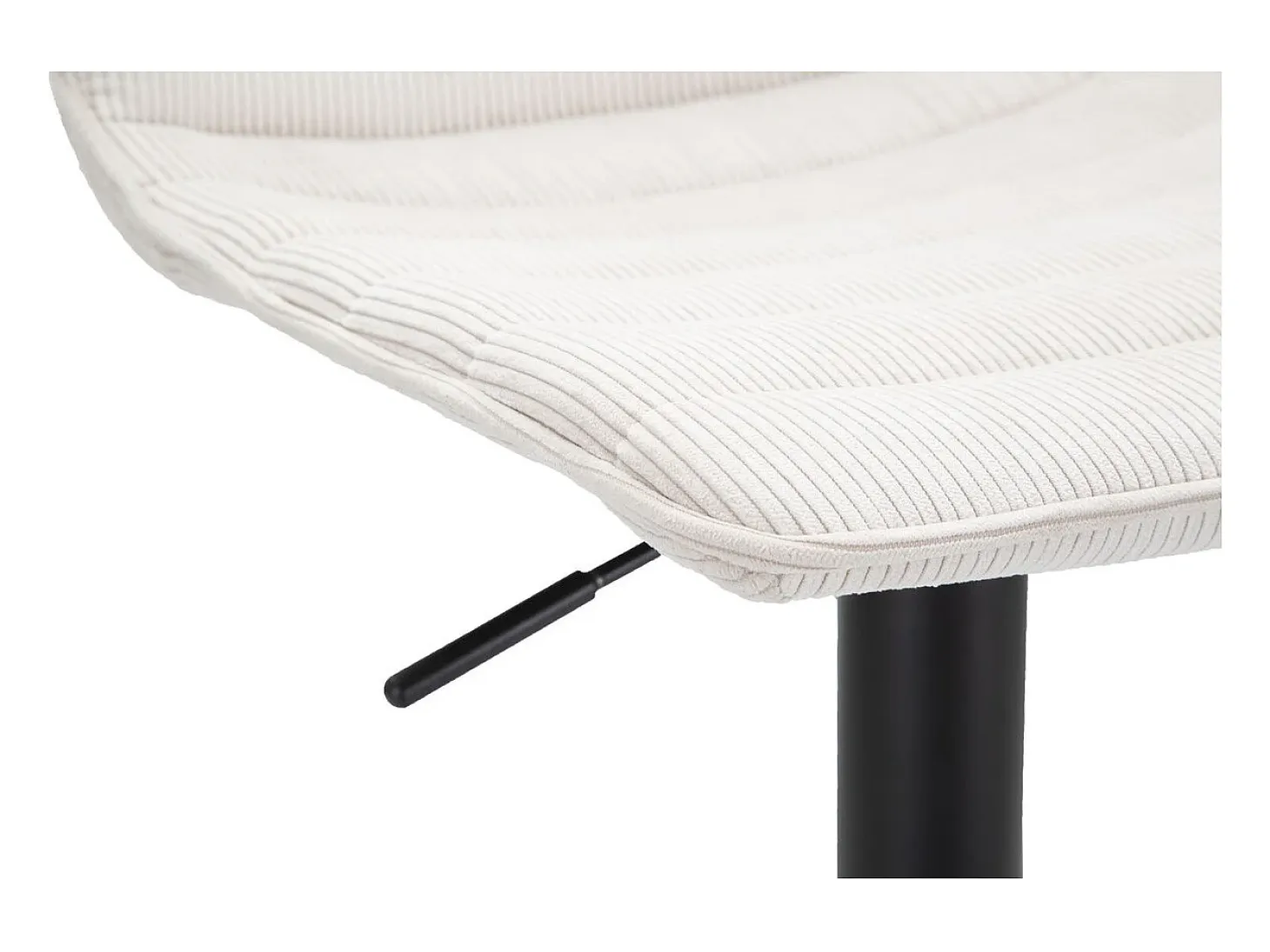 Juego de 2 Taburetes Altos VKH444, Blanco, 43x49,5x85,5 cm, Kendra Home