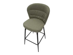 Juego de 2 Taburetes Altos VKH433, Verde, 52x59x108 cm, Kendra Home